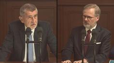 Babiš ve Sněmovně tři hodiny tepal do vlády. Marně, zpřísnění důchodů prošlo