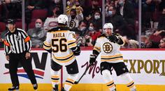 Marchand dvěma góly rozhodl o výhře Bostonu, Rittich chytal 44 sekund