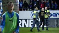 Olympionika ze Soči musela na fotbale zpacifikovat ochranka!