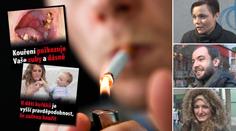 Hrůzné obrázky na cigaretách? Čechy od kouření neodradí!