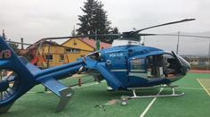 U Dobříše havaroval vrtulník záchranářů, nepodařilo se přistání