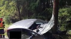 Tragická nehoda na Prachaticku. Zemřel jeden člověk, další se zranili