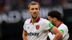 Kapitán Souček svůj tým k postupu nedovedl. West Ham po otočce padl