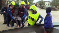 Jižní Evropu pustoší bouře Marta. Velké dopravní komplikace a první oběti