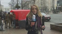 Reportérka TV Nova živě z Ukrajiny. Slyšíme výbuchy, útočí na letiště