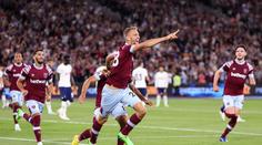 Souček vystřelil West Hamu bod se Spurs. Haaland slaví další hattrick
