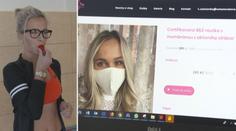 Rána pro Slovákovou, její roušky podle testu žadné stříbro neobsahují