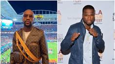 To se povedlo! 50 Cent nosí neporaženého boxera jako kabelku