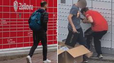 VIDEO: Šokující chování kurýra ze Zásilkovny. Dupal na balík a nadával