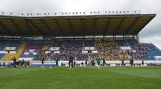 Netradiční trénink fotbalistů Teplic. Na Stínadlech fandilo přes 2 000 dětí