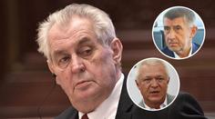 Zeman brání Babiše a opřel se do policistů. Ti si to nenechali líbit!