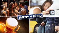 ZMĚNY OD ŘÍJNA: Konec oslav, zavřené obchody i dražší pivo