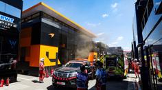 V paddocku F1 hořelo. Zasahovat museli hasiči i zdravotníci