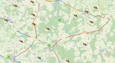 MAPA: Sněží a chcete vyjet na cestu? Portál vám ukáže udržované silnice