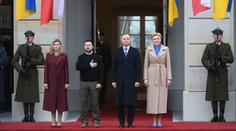 Ukrajinský prezident Zelenskyj dorazil do Polska na jednání s Dudou