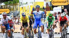 Poslední dánskou etapu Tour vyhrál Groenewegen. Ve žlutém stále van Aert