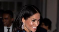 Meghan se zakulacuje! Rostoucí bříško ukázala v dlouhé róbě