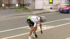 Držkopád českého cyklisty! Kreuziger poznal tvrdost silnice