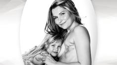 ŠOKUJÍCÍ FOTO: Rakovinu prsu u paní Myriam (39) poznalo miminko!