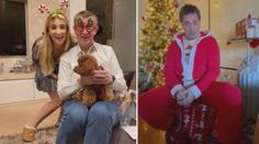 Vánoce si užily i známé tváře! Babiš se fotil v kostýmu, Dejdar dostal knihu