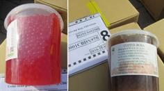 Nebezpečí v bubble tea! Zadrželi 3,5 tuny závadných kuliček