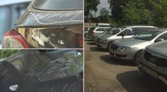 V Praze někdo poškrábal 43 aut, po vandalovi jde policie! VIDEO