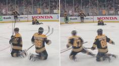 Tvrďáci nebo baletky? Taneček Pasty s Krugem baví celou NHL!