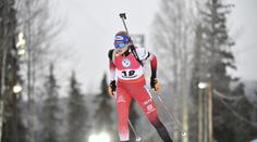 Biatlonový sprint ovládla Hauserová, Davidová až na konci druhé desítky
