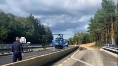 Vážná nehoda uzavřela dálnici D4. Jeden člověk zemřel
