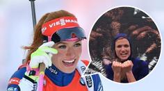 VIDEO: Koukalová zase rozveselila fanoušky: Stala se divokou tygřicí!