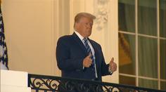 Prezident USA Donald Trump opustil nemocnici a zamířil zpátky do Bílého domu