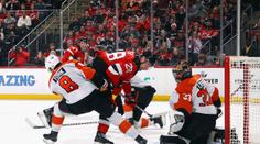 New Jersey prohrálo s Flyers potřetí v řadě, Palát se neprosadil