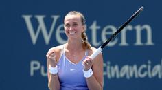 Skvělá práce. Kvitová smetla v Cincinnati další soupeřku a je v semifinále