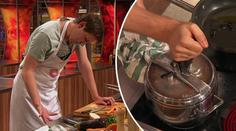 Vážné zranění v MasterChefovi: Filip popálí sebe i kameramana!