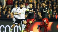 Vaclík, Suchý i Kadlec v EL končí, Bilbao posunul dál gól ve Valencii