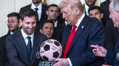 Trump přijal Messiho tým v Bílém domě. Argentinskou legendu přirovnal k Pelému