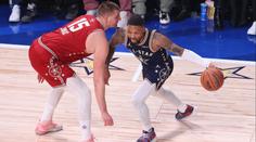 Utkání hvězd NBA nabídlo rekordní počet bodů. Lillard vyrovnal Jordana