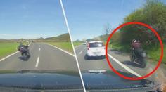 Zběsilá jízda motorkářů: Riskantním předjížděním ohrozili několik řidičů