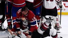 První bitka Plekance v NHL: Soupeře zmlátil do krve! VIDEO