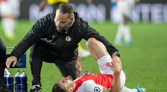 Slavia přišla o oporu! Hovorku čeká operace, v nemocnici byl i Souček