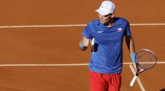 Berdych vstal proti Mónakovi z mrtvých a srovnal na 1:1