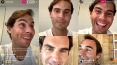 Nadal a Federer si tolik chyběli, že si zavolali! Sledoval to celý svět