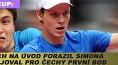 Davis Cup: Česko - Francie 1:1 po úvodních dvouhrách