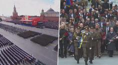 Obří paradox. Moskva ve velkém slaví výročí konce války, na Ukrajinu poslala rakety