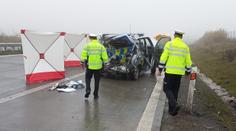 Vážná nehoda na D1! Těžce zraněný je policista. Druhý řidič nadýchal