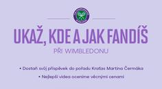 Ukaž, jak fandíš při Wimbledonu! Vyhraj dárek od Karolíny Plíškové
