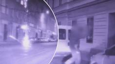 Strážníkům při obhlídce přímo před autem vybouchl ohňostroj