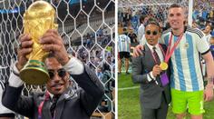 Známý kuchař slavil s Argentinci přímo na hřišti. FIFA už situaci prošetřuje