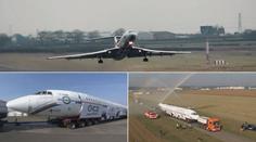 VÍKEND: Stěhování letounu TU - 154