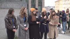 Studenti demonstrovali za odvolání Ševčíka. Ten pro odchod nevidí důvod